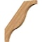 Ekena Millwork 3 1/2"W x 38"D x 38"H Funston Smooth Knee Brace, Western Red Cedar BRC04X38X38FST00SWR - alternate 1